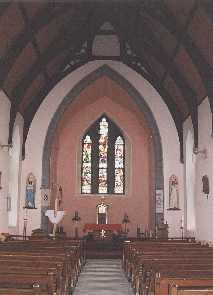 Altar in Crecora church