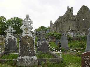 Main section of Mungret graveyard