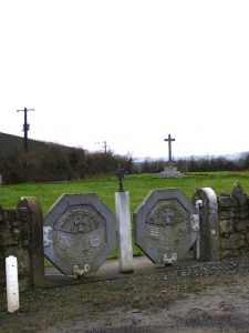 Commemorative gates to Famine Graveyard