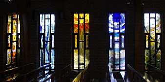 Stained Glass Windows in Our Lady Help of Christians Church