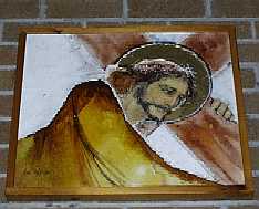 Stations of the Cross - A Painting by Anne Fitzgerald