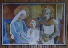 Painting of the Holy Family