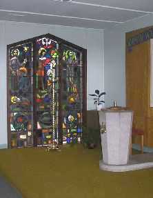 Baptismal Font in Our Lady of the Rosary Church