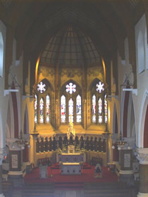 Altar in Rathkeale church