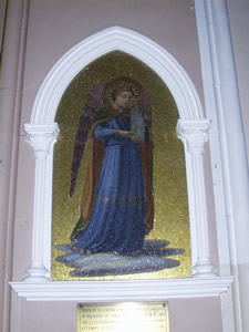 Mosaic of the Angel Gabriel