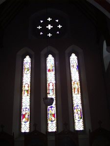 Stained Glass Windows in Rathkeale church