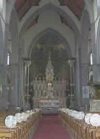 Altar in Redemptorists' church