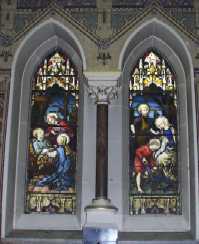 Stained Glass windows in Chapel to Our Lady of Perpetual Help