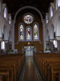Church altar in Bruree
