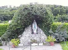 Grotto outside Foynes Church