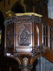 Pulpit in St John's Cathedral