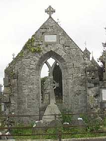 Church Wall in St Laurence's graveyard