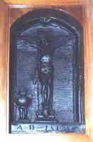 Font stones in St Michael's sacristy