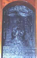 Font stones in St Michael's sacristy