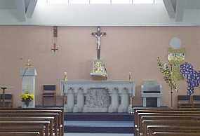 Altar in St Nicholas' church