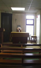 Altar at Dooradoyle Oratory