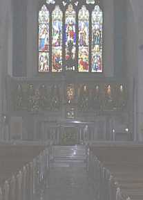 Altar in St Saviour's church