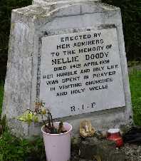 Headstone to Nellie Doody