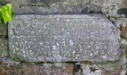 Part of the wall of the original Dominican Convent church