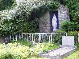 Grotto in Tournafulla graveyard